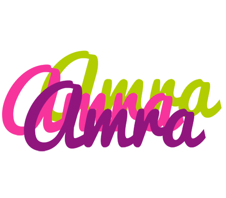 Amra flowers logo