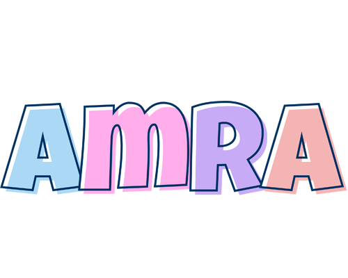 Amra pastel logo