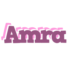Amra relaxing logo