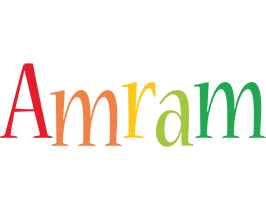 Amram birthday logo