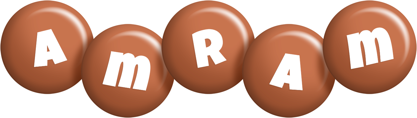 Amram candy-brown logo