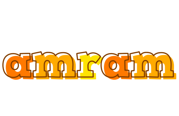 Amram desert logo