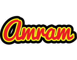 Amram fireman logo