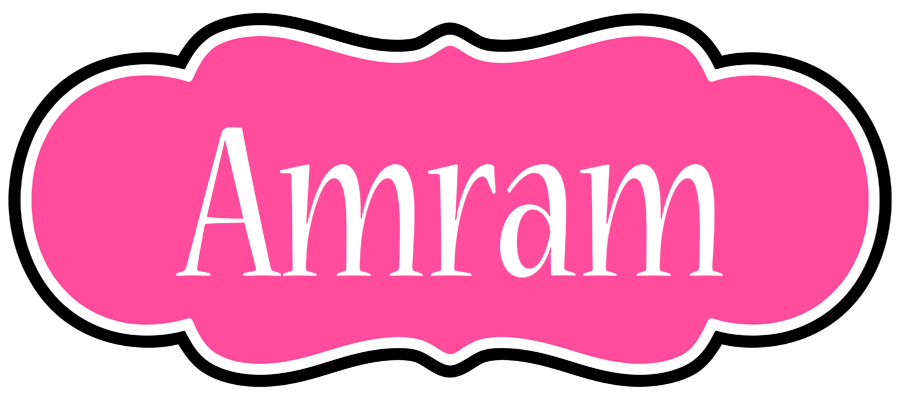 Amram invitation logo