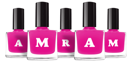 Amram nails logo