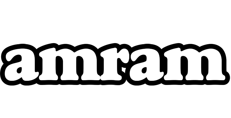 Amram panda logo