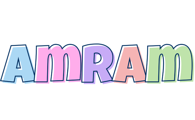 Amram pastel logo