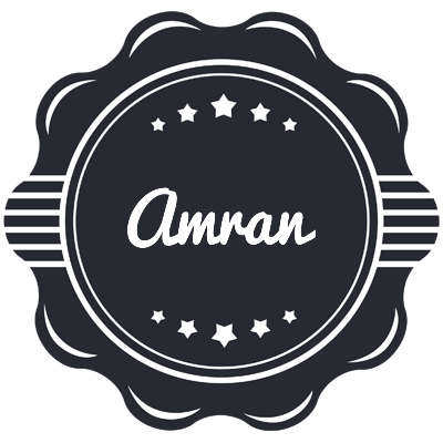 Amran badge logo