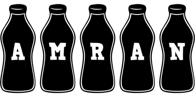 Amran bottle logo