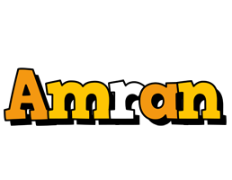 Amran cartoon logo