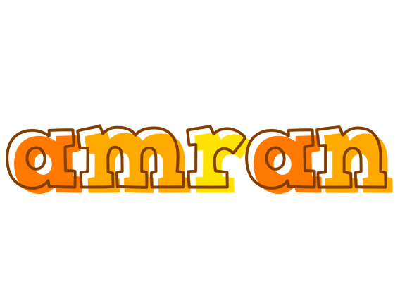 Amran desert logo