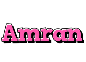 Amran girlish logo