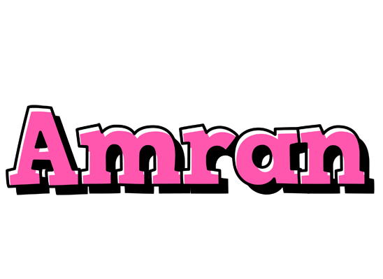 Amran girlish logo
