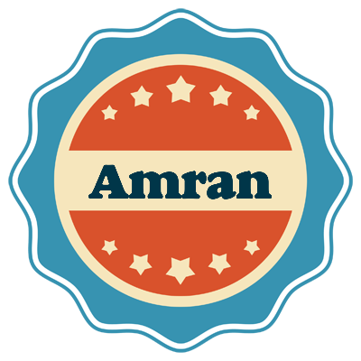 Amran labels logo