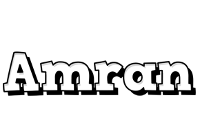 Amran snowing logo