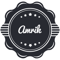 Amrik badge logo