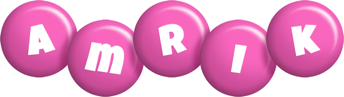Amrik candy-pink logo
