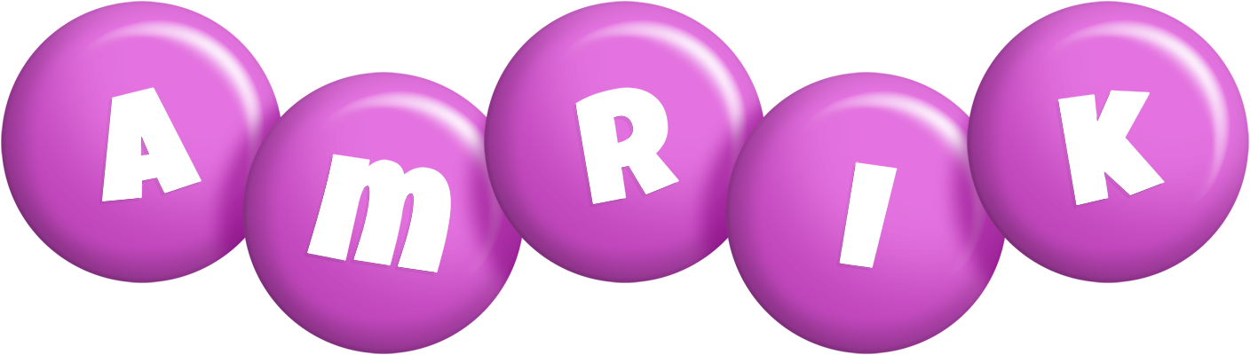 Amrik candy-purple logo