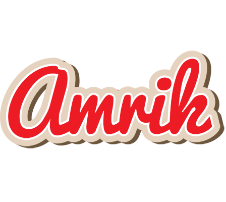 Amrik chocolate logo