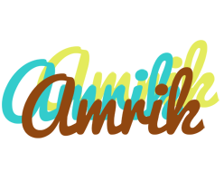 Amrik cupcake logo