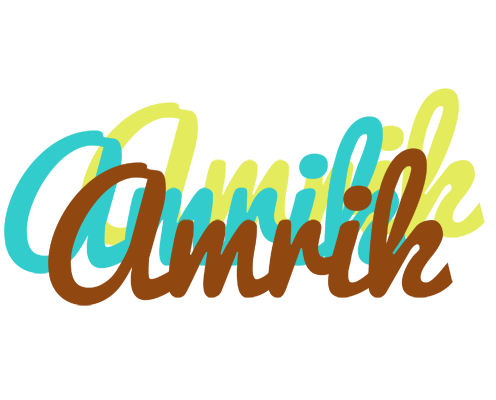 Amrik cupcake logo
