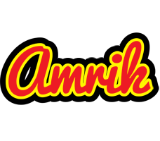 Amrik fireman logo