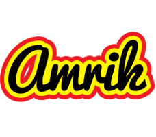 Amrik flaming logo