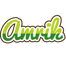 Amrik golfing logo