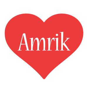 Amrik love logo