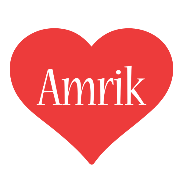 Amrik love logo