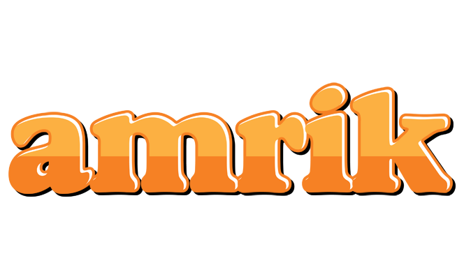 Amrik orange logo