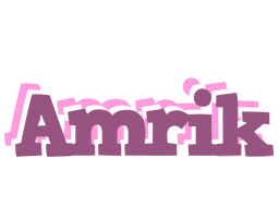 Amrik relaxing logo