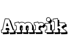 Amrik snowing logo