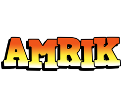 Amrik sunset logo