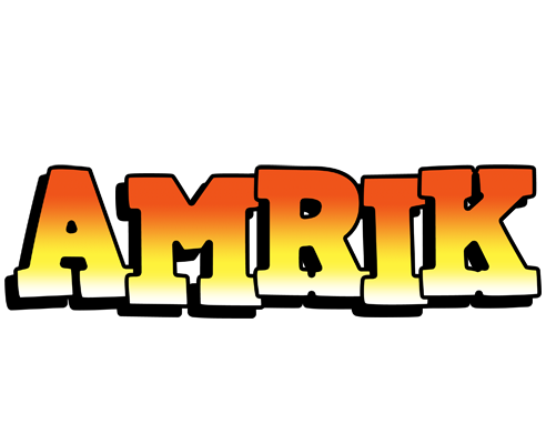 Amrik sunset logo