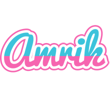 Amrik woman logo