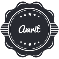 Amrit badge logo