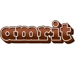 Amrit brownie logo