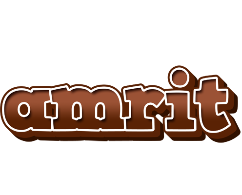 Amrit brownie logo