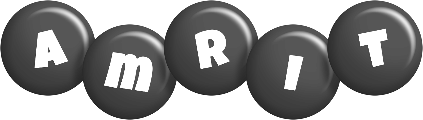Amrit candy-black logo