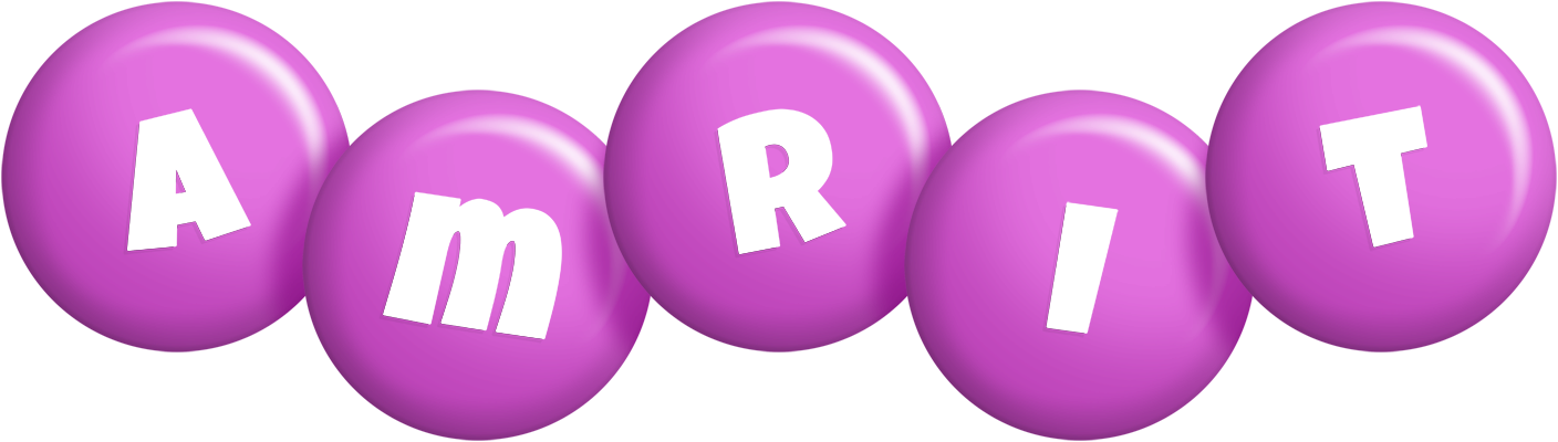Amrit candy-purple logo