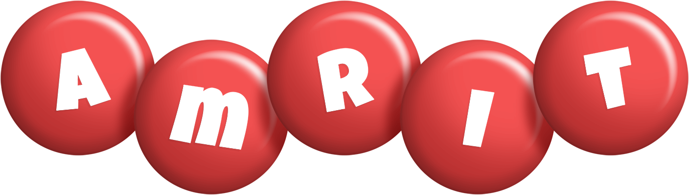 Amrit candy-red logo