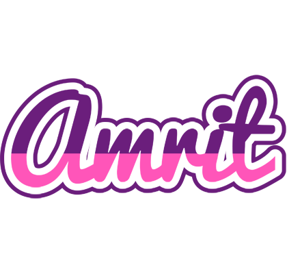 Amrit cheerful logo