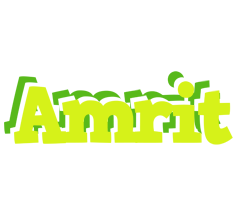 Amrit citrus logo