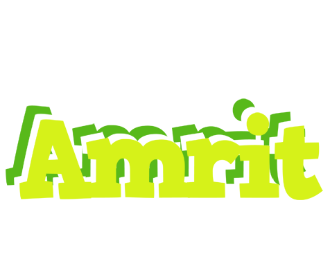Amrit citrus logo