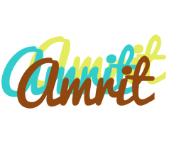 Amrit cupcake logo