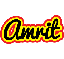 Amrit flaming logo