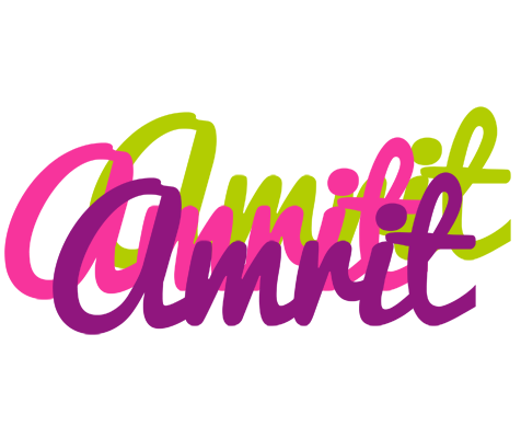 Amrit flowers logo