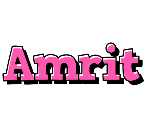 Amrit girlish logo