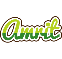 Amrit golfing logo